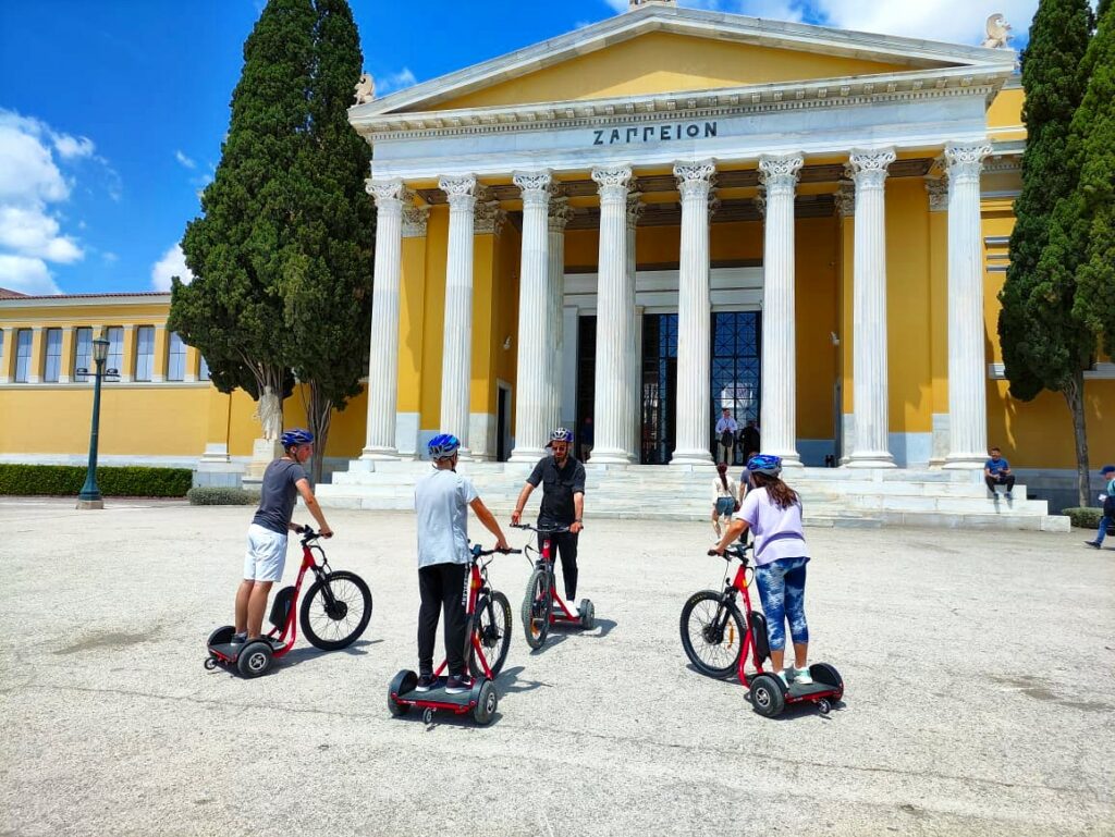 people using e-bike